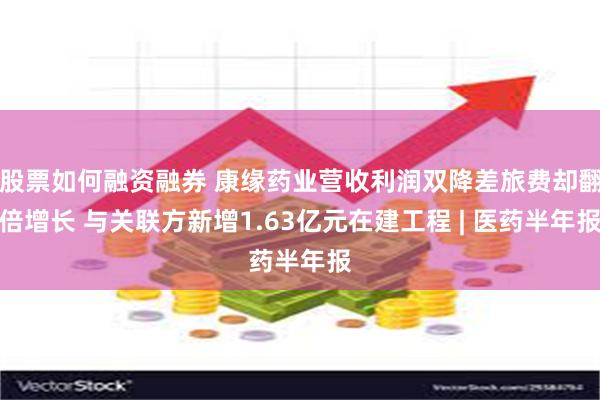 股票如何融资融券 康缘药业营收利润双降差旅费却翻倍增长 与关联方新增1.63亿元在建工程 | 医药半年报
