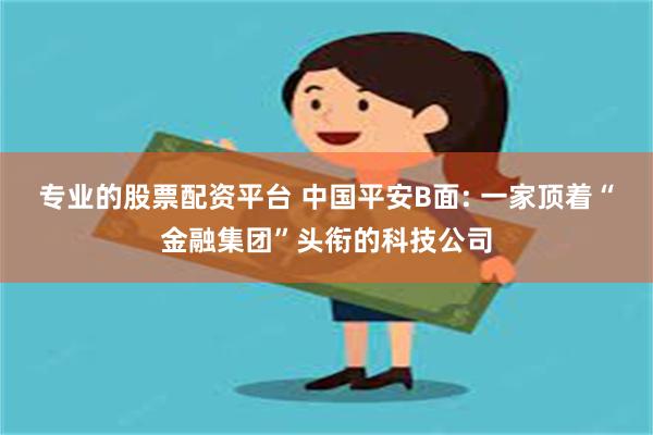 专业的股票配资平台 中国平安B面: 一家顶着“金融集团”头衔的科技公司