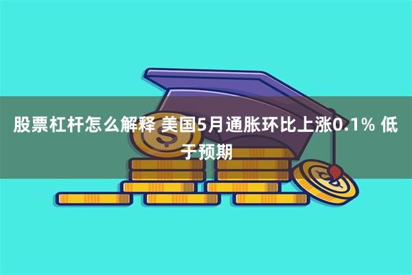 股票杠杆怎么解释 美国5月通胀环比上涨0.1% 低于预期