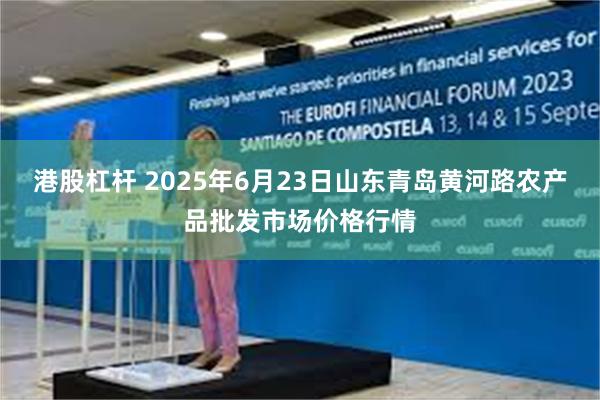 港股杠杆 2025年6月23日山东青岛黄河路农产品批发市场价格行情